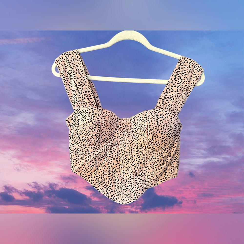 NWT Fashion Nova Corset Top, Size M.